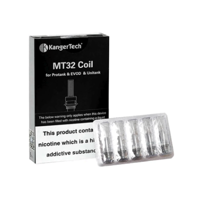 Kangertech Evod MT32 Replacement Coil 1.8Ω (5 Pack)