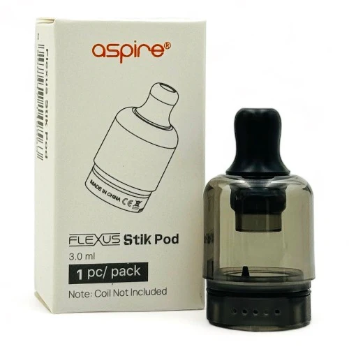 Aspire Flexus Stik Replacement Empty Pod Aspire Flexus Stik Replacement Empty Pod (1 Pack)
