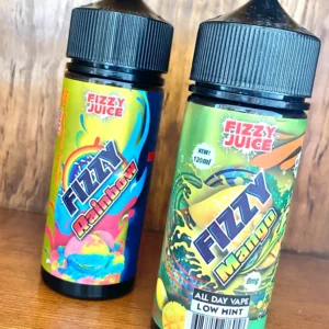 Fizzy juice 100ml Shortfill 0MG on wood background