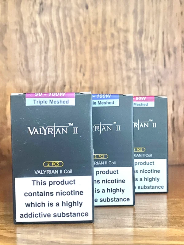 IMG_E0303 Valyrian 2 replacement coils 2 pack on wood background
